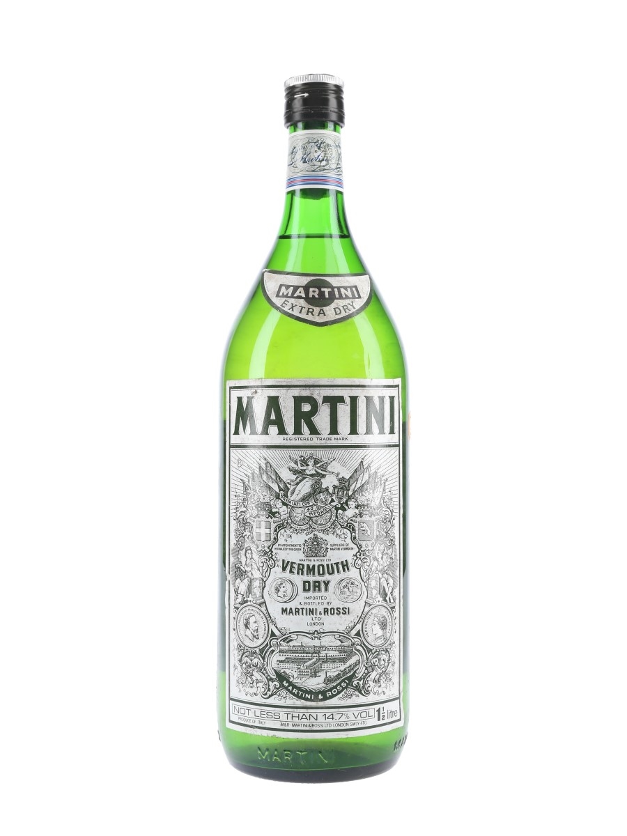 Martini Extra Dry Bottled 1980s - Large Format 150cl / 14.7%