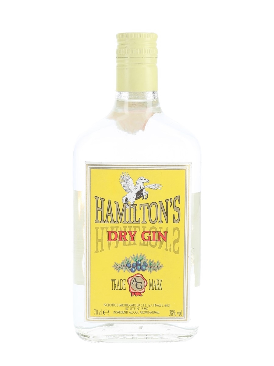Hamilton's Dry Gin Bottled 1990s 70cl / 38%