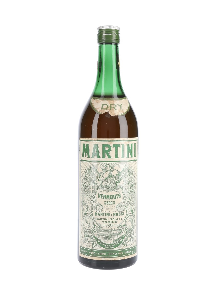 Martini Extra Dry Bottled 1970s 100cl / 18.5%