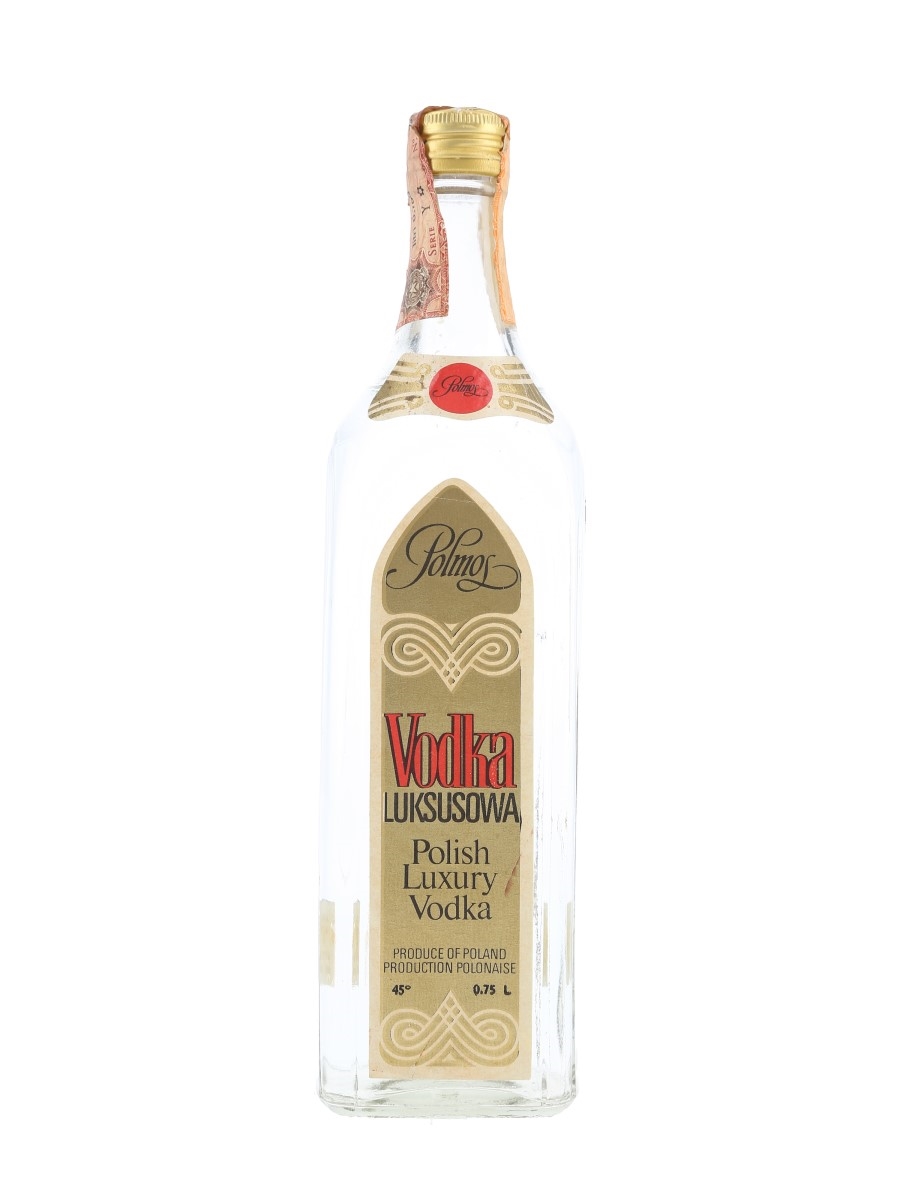 Polmos Luksusowa Vodka Bottled 1980s - Essevi 75cl / 45%
