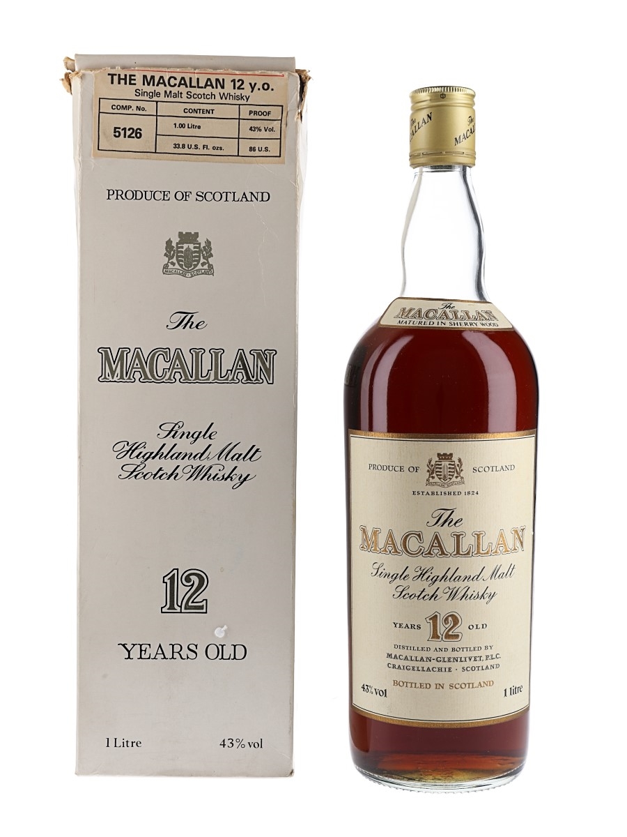 Product Detail | The Macallan 12 Year Old Scotch