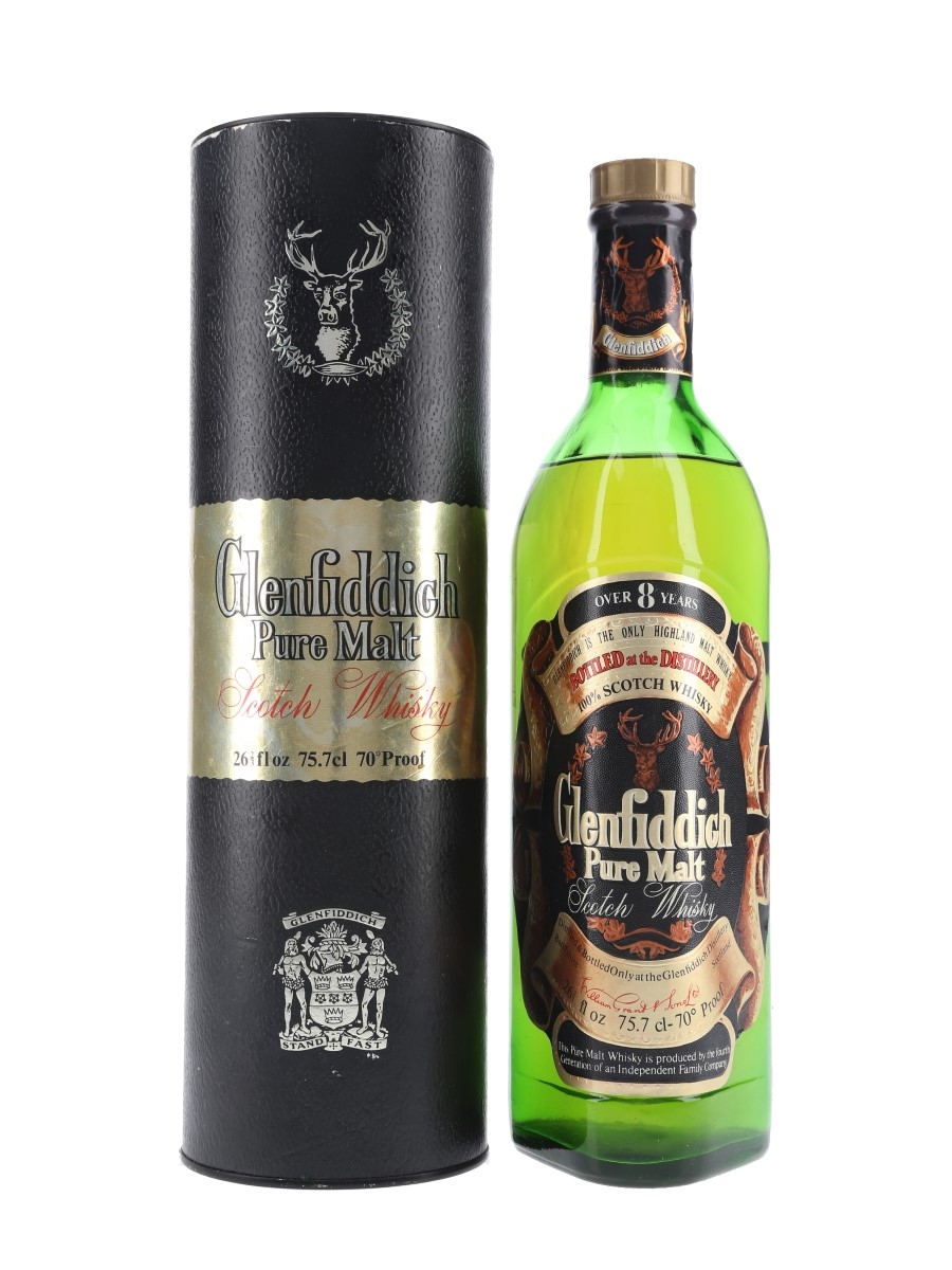Glenfiddich Pure Malt 8 Year Old - Lot 73792 - Buy/Sell Speyside