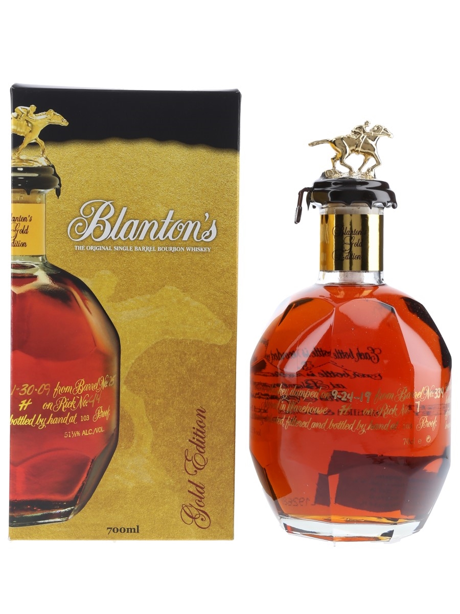 Blanton's Gold Edition Barrel No. 334 Bottled 2019 70cl / 51.5%