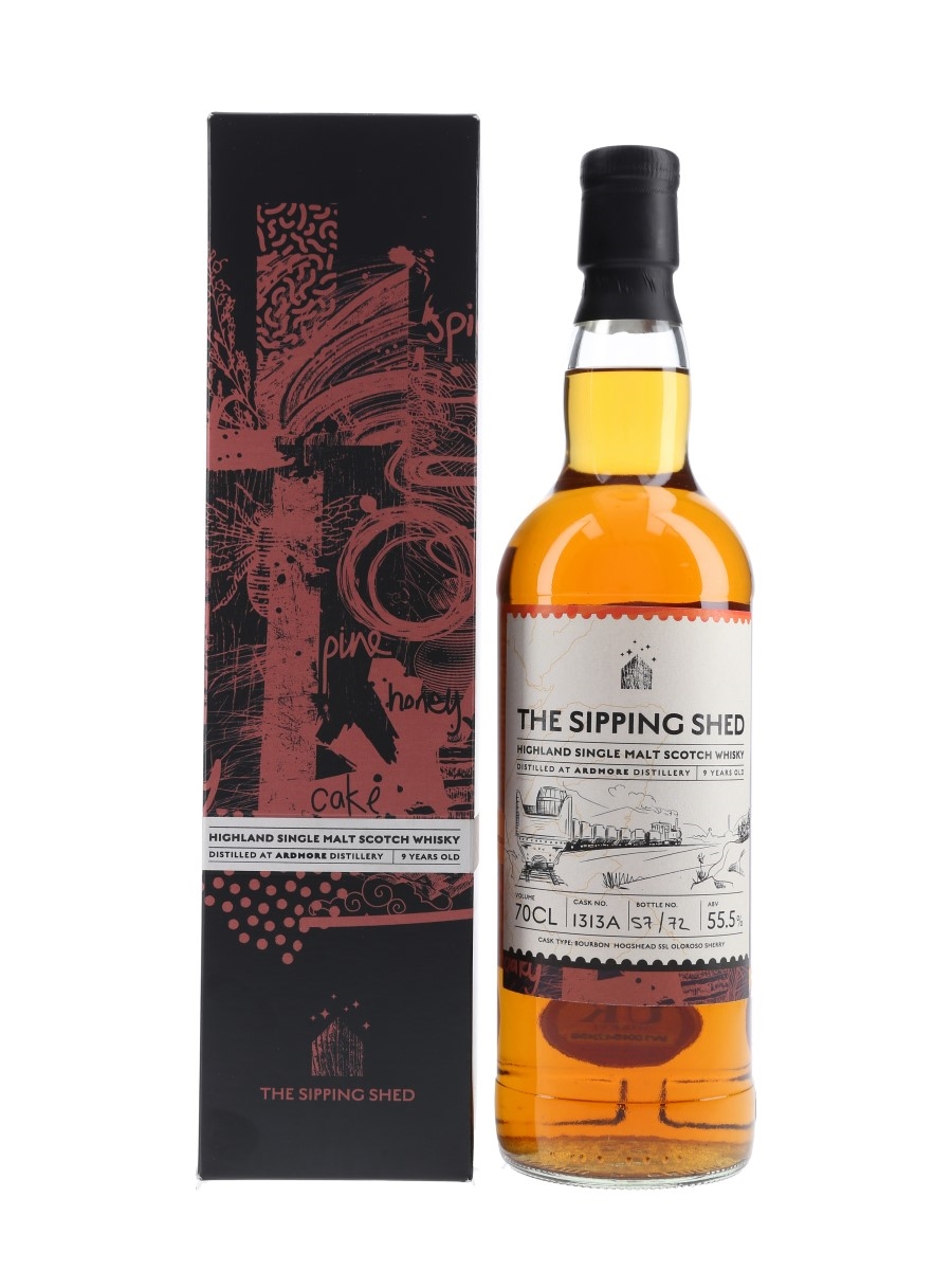 Ardmore 9 Year Old Cask Strength The Sipping Shed 70cl / 55.5%