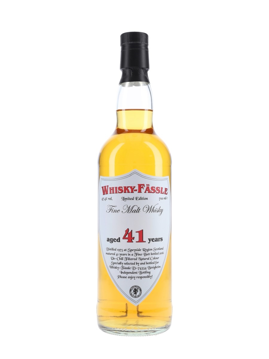 Speyside 1975 41 Year Old Bottled 2016 - Whisky Fassle 70cl / 47.4%