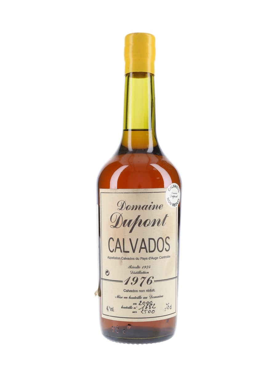 Domaine Dupont 1976 Calvados - Lot 73423 - Buy/Sell Spirits Online