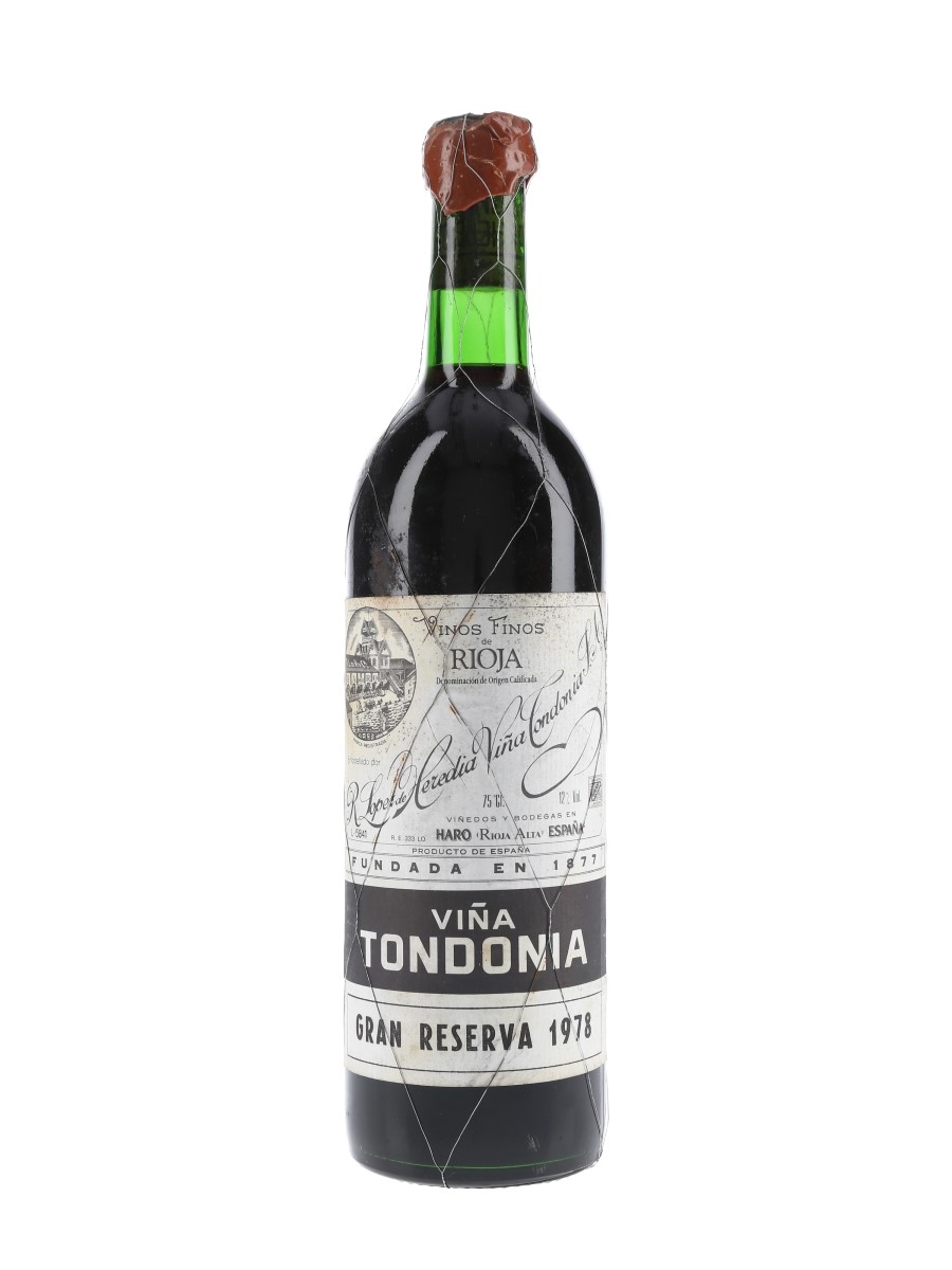 Vina Tondonia 1978 Gran Reserva Lopez De Heredia 75cl / 12%