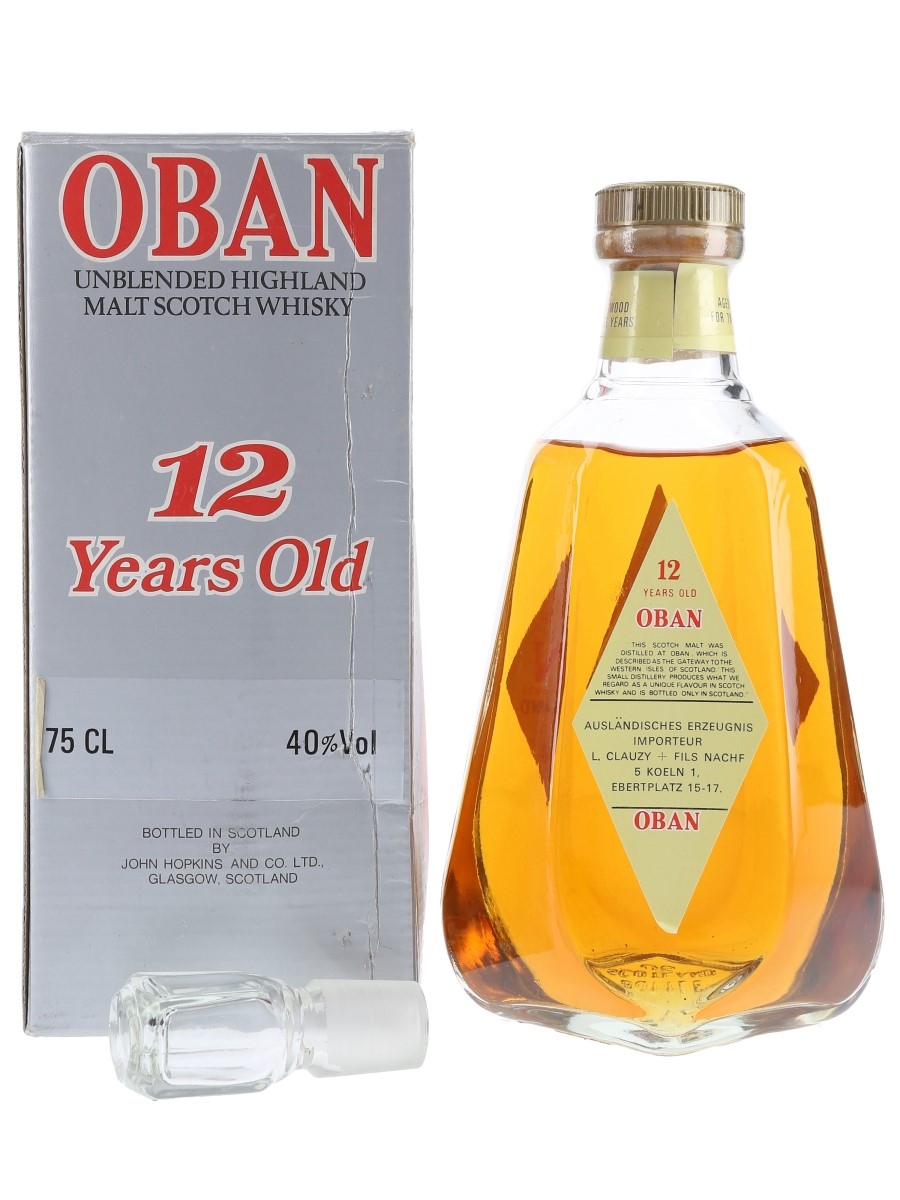 Oban 12 Year Old - Lot 74877 - Buy/Sell Highland Whisky Online