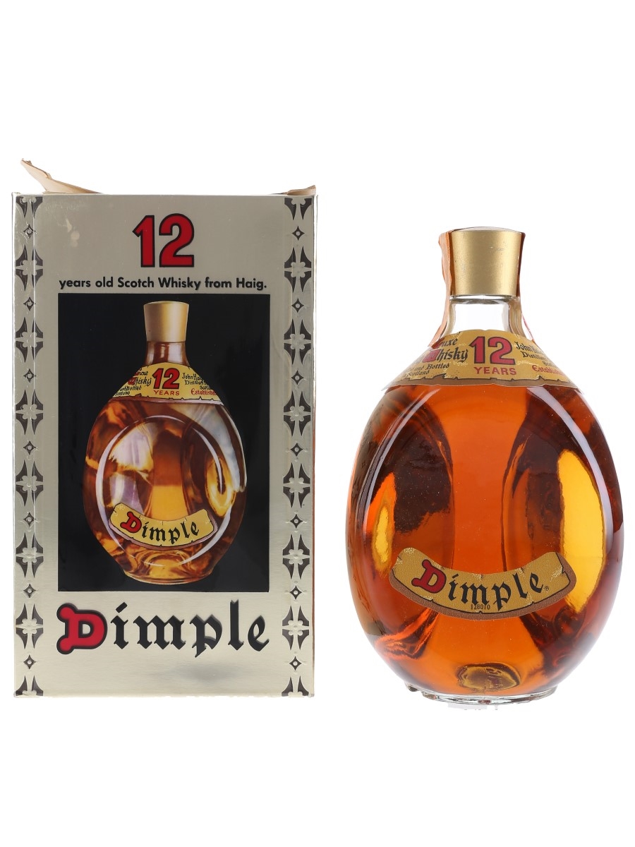 Haig's Dimple 12 Year Old Bottled 1980s - Sacco 75cl / 40%
