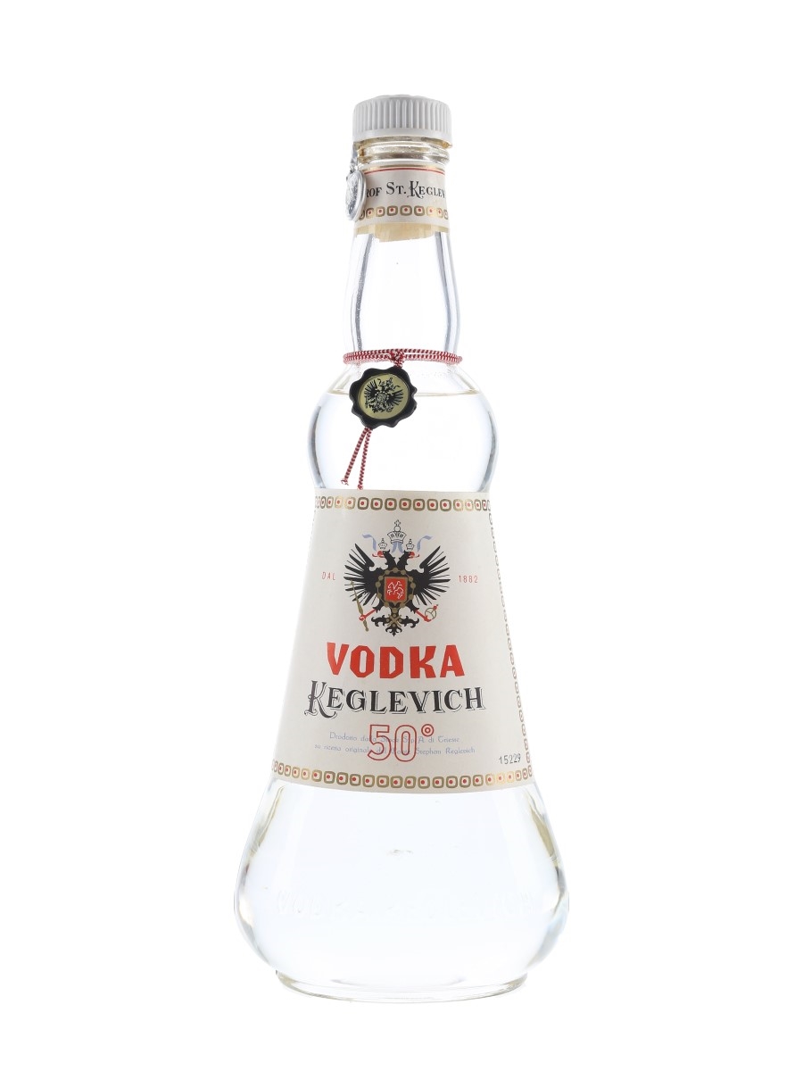 Keglevich Vodka 50 Bottled 1950s - Stock 75cl / 50%