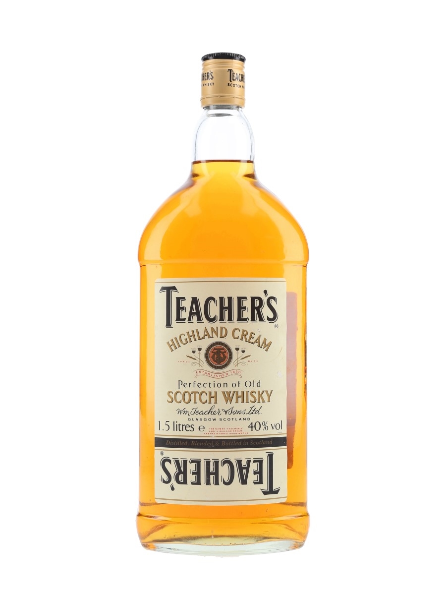 Teacher's Highland Cream Large Format Optic Bottle 150cl / 40%