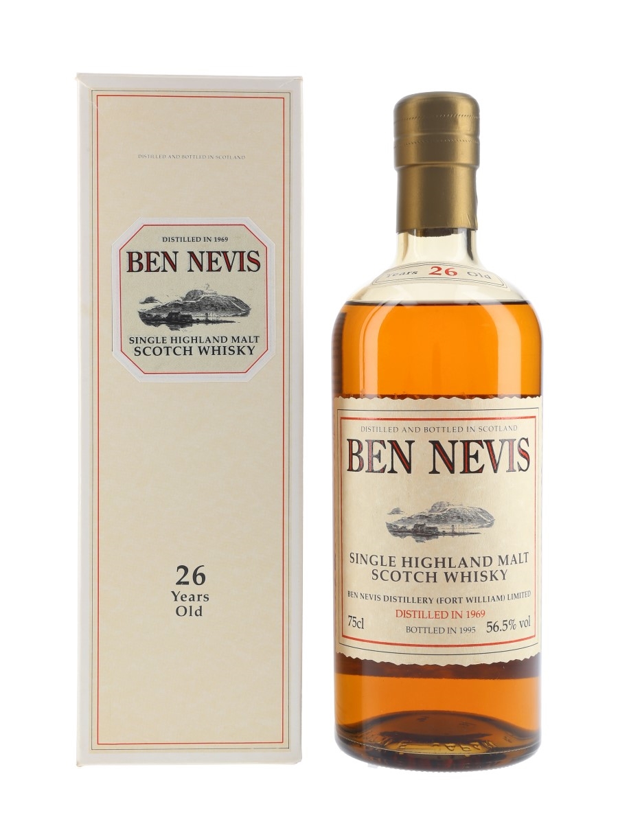 Ben Nevis 1969 26 Year Old Bottled 1995 - Single Cask 70cl / 56.5%