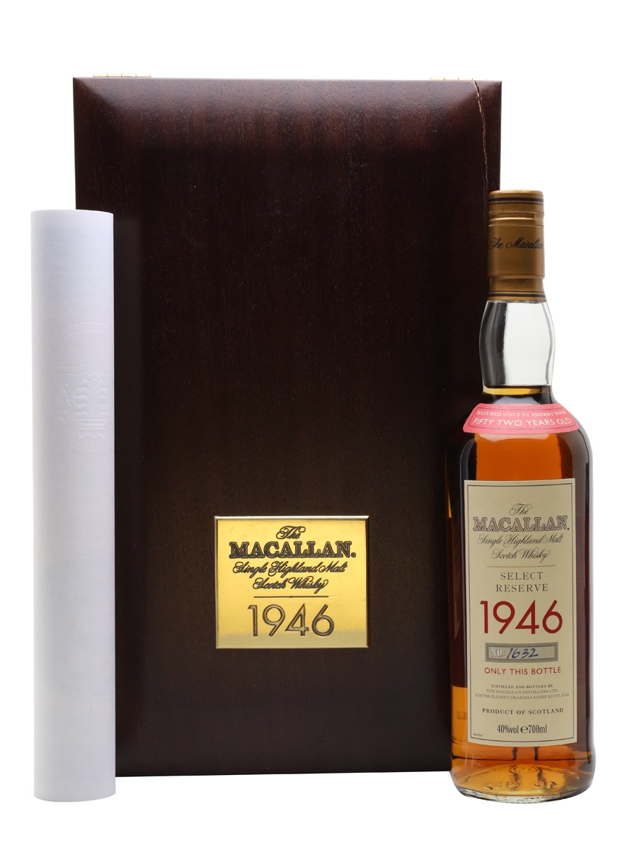 Macallan 1946 52 Year Old Select Reserve  70cl / 40%