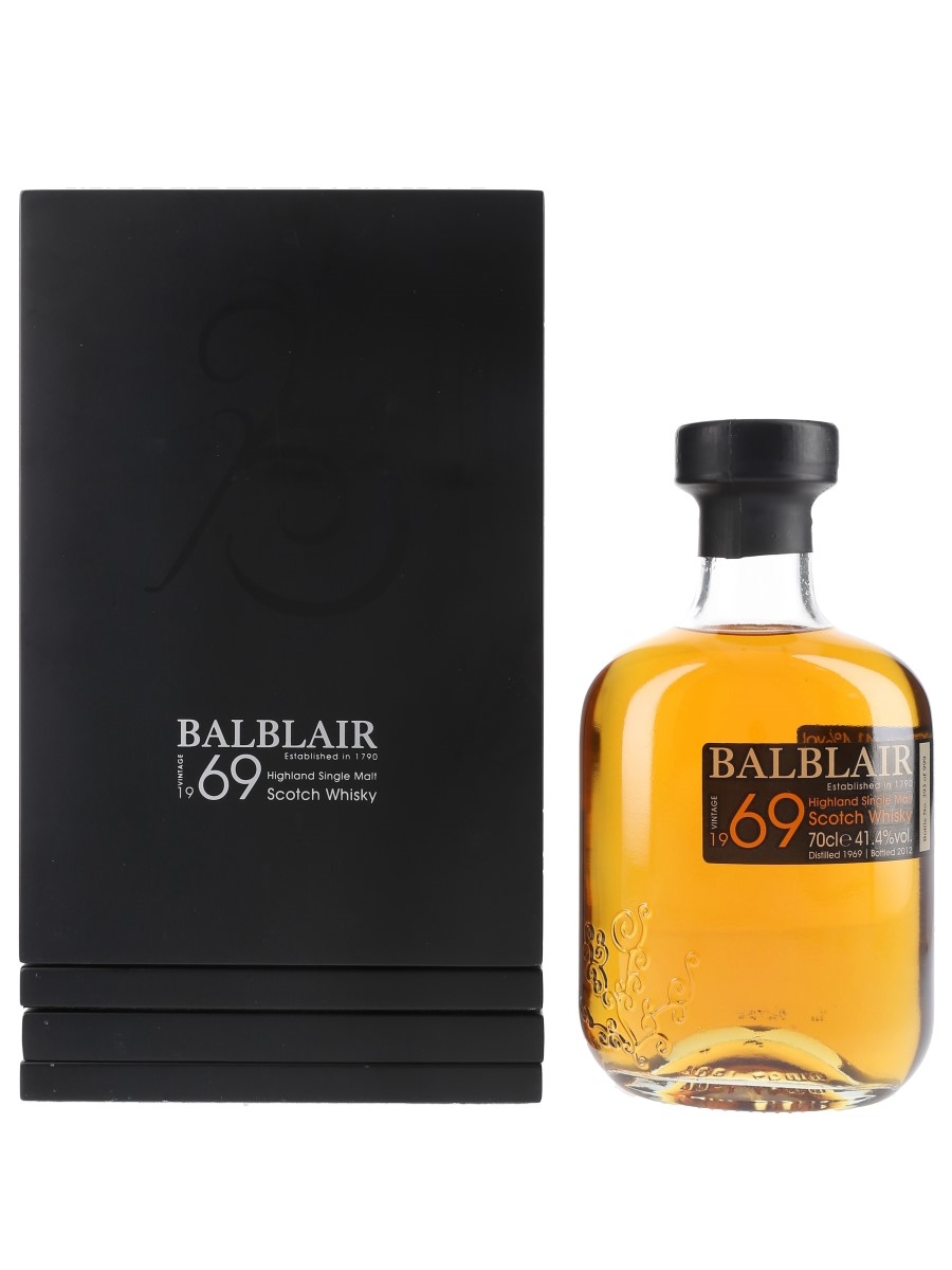 Balblair 1969 Bottled 2012 - 1st Release 70cl / 41.4%