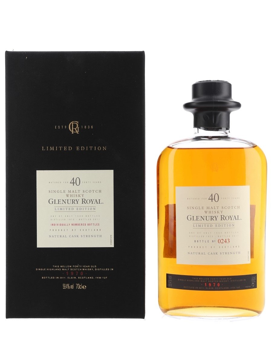 Glenury Royal 1970 40 Year Old Special Releases 2011 70cl / 59.4%