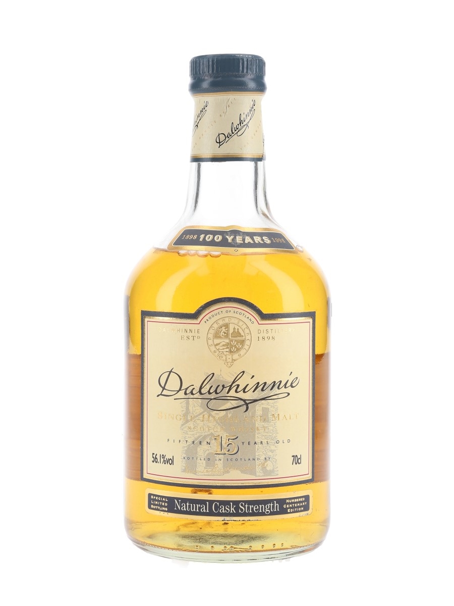 Dalwhinnie 15 Year Old Bottled 1998 - Centenary Edition 70cl / 56.1%
