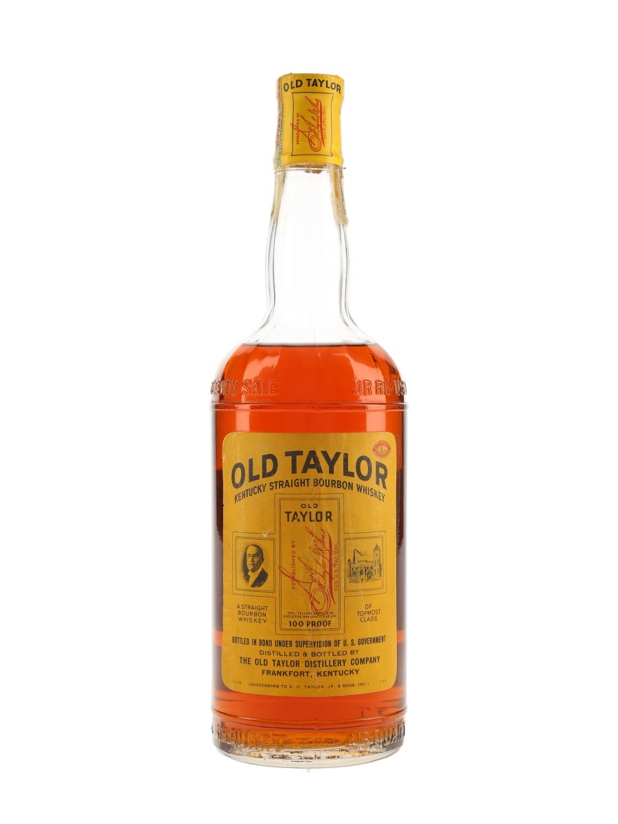 Old Taylor Bottled In Bond Made 1942, Bottled 1948 75cl / 50%