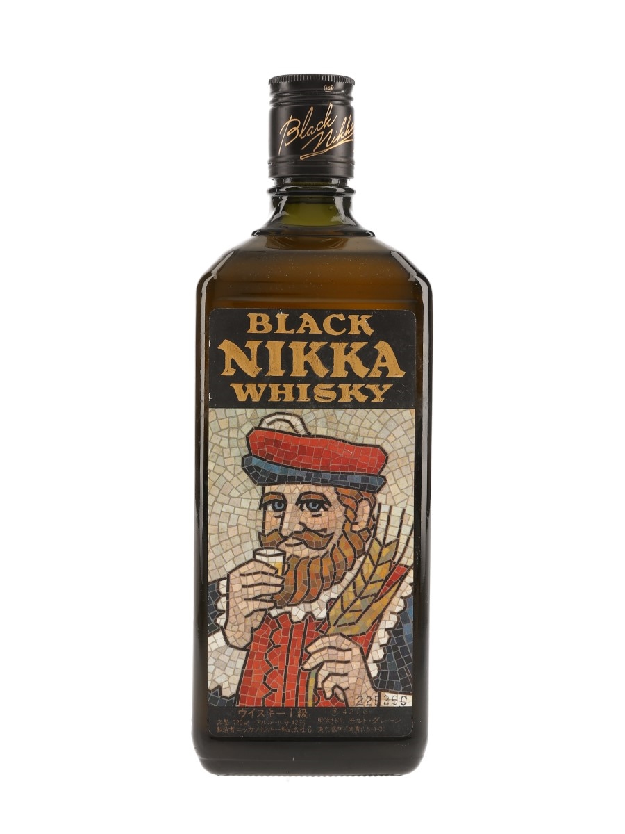Nikka Black Bottled 1980s 72cl / 42%