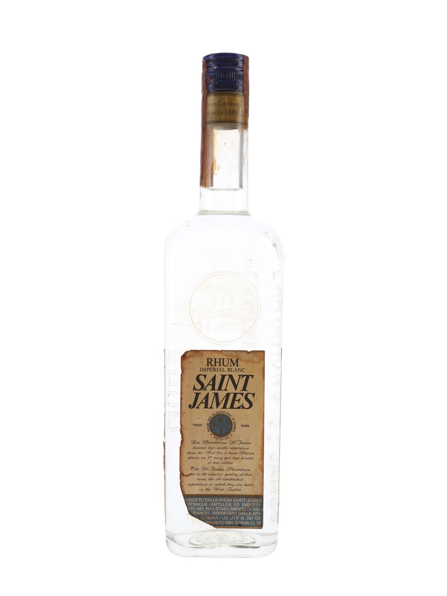 Saint James Imperial Blanc Bottled 1960s - Spirit 75cl