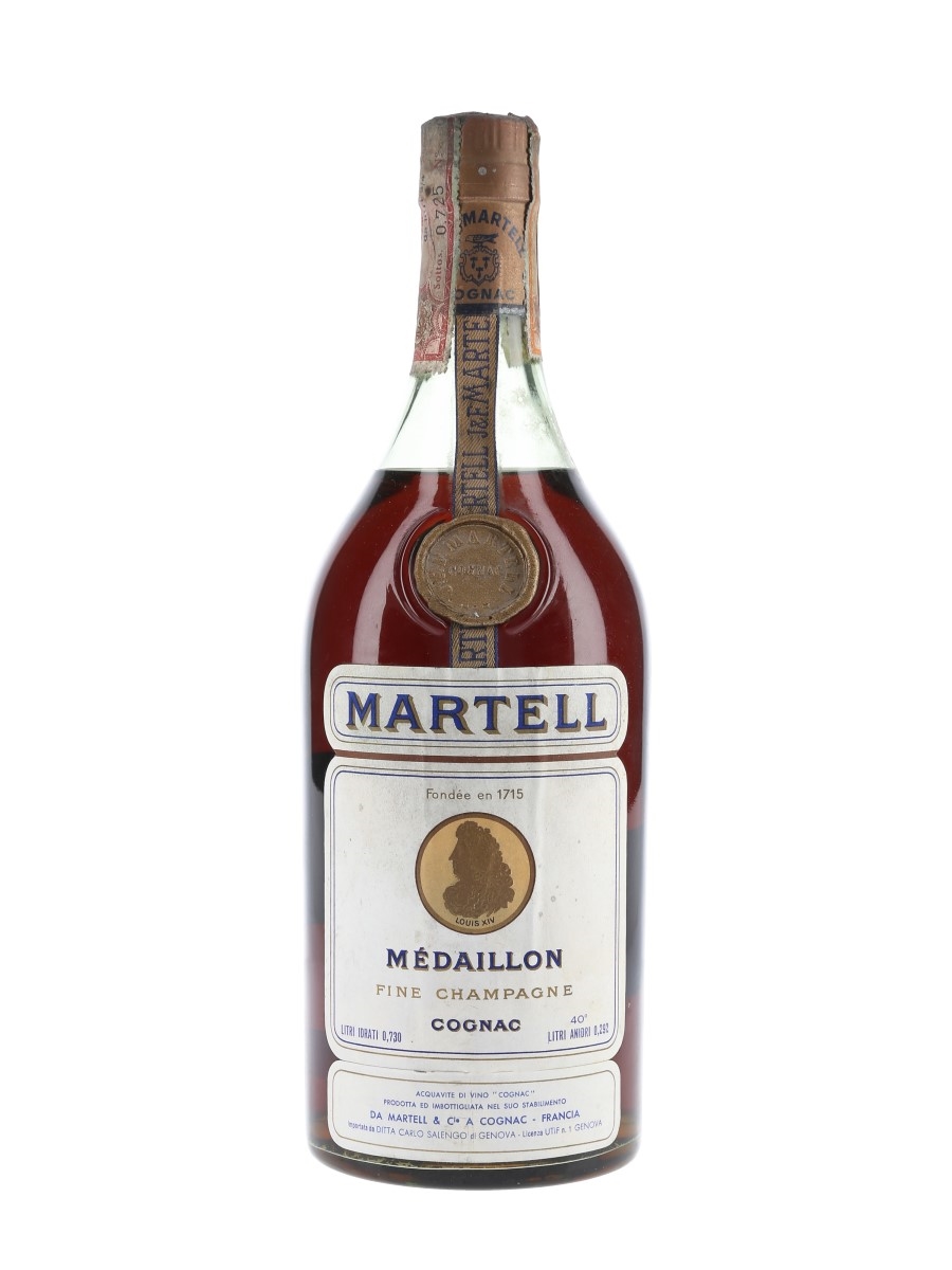 Martell Medaillon VSOP Bottled 1960s - Carlo Salengo 73cl / 40%