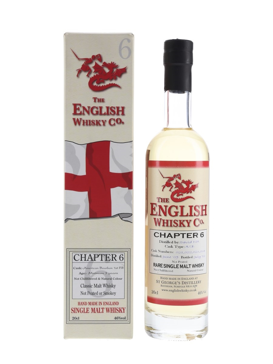 The English Whisky Co. 2009 Chapter 6 Bottled 2012 20cl / 46%