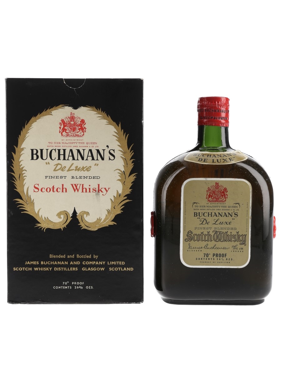 Buchanan's De Luxe Spring Cap Bottled 1950s-1960s 75.7cl / 40%