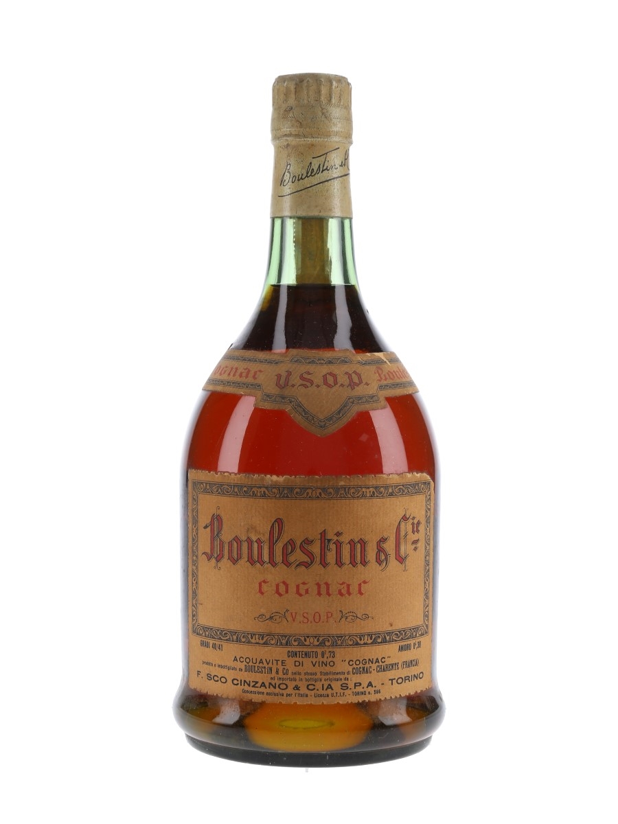 Boulestin VSOP Bottled 1960s - Cinzano 73cl / 40%