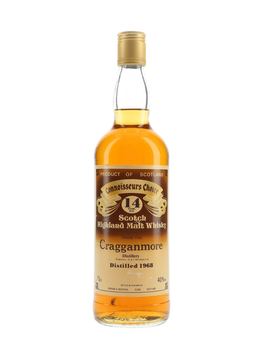 Cragganmore 1968 14 Year Old Gordon & MacPhail - Connoisseurs Choice 75cl / 40%