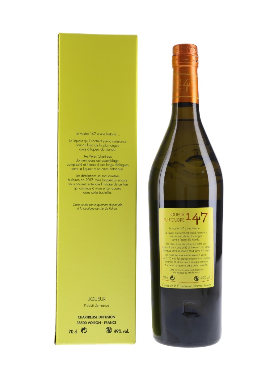 Chartreuse Liqueur Du Foudre 147 - Lot 75472 - Buy/Sell