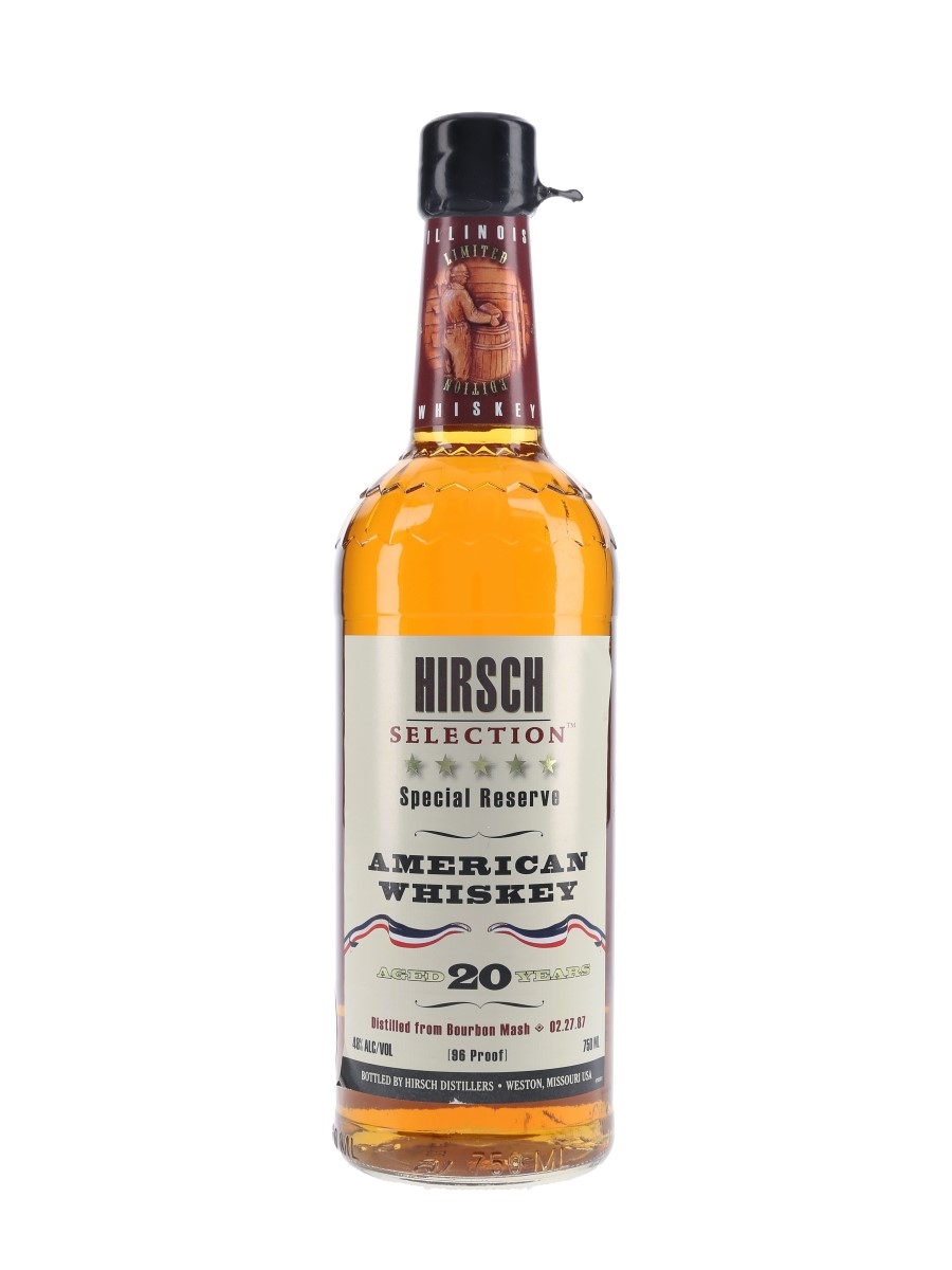 Hirsch Special Reserve 1987 20 Year Old 75cl / 48%