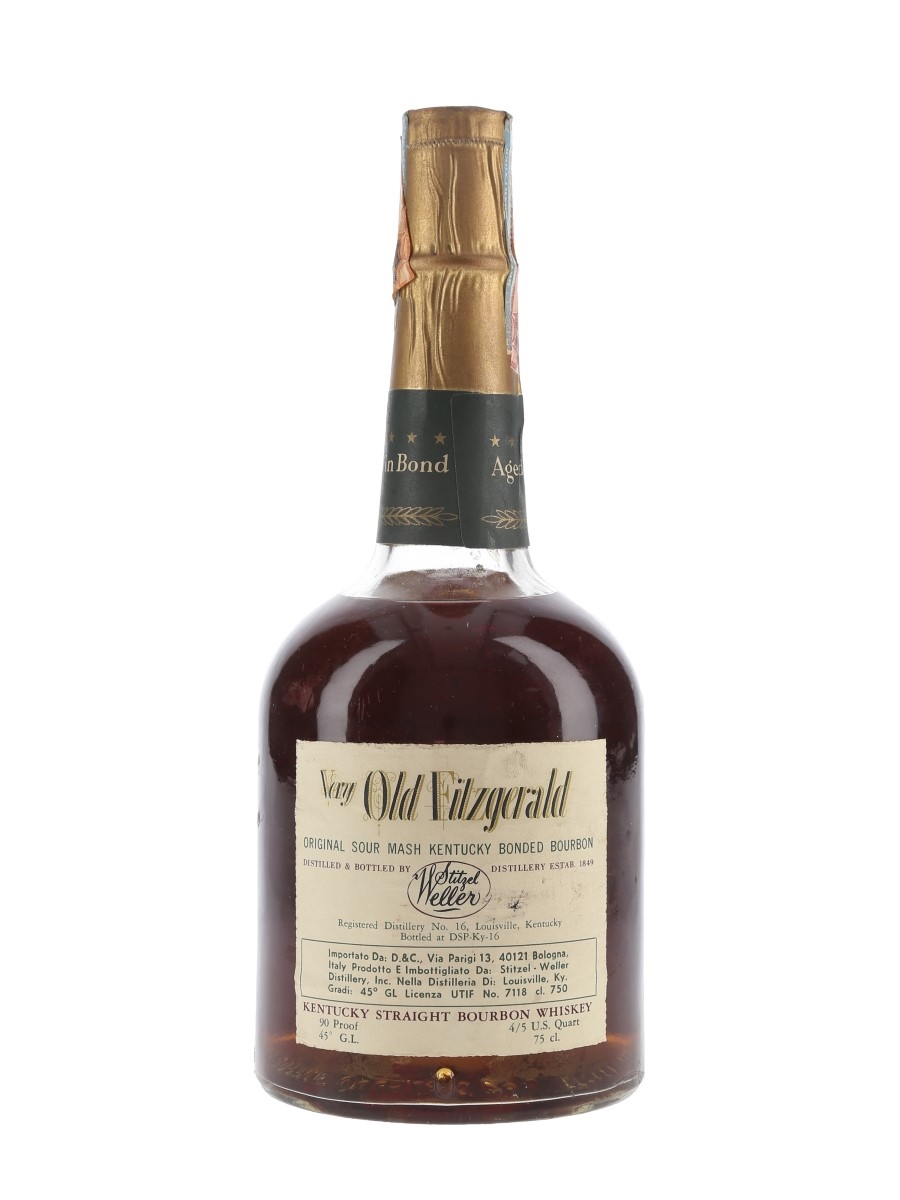 Very Old Fitzgerald 8 Year Old 1962 - Lot 74357 - Buy/Sell
