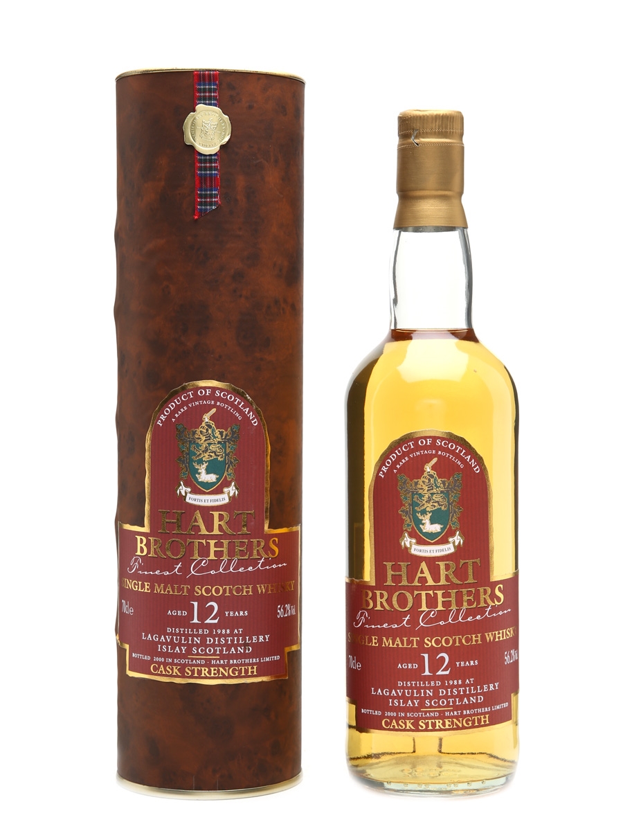 Lagavulin 1988 12 Year Old Bottled 2000 - Hart Brothers 70cl