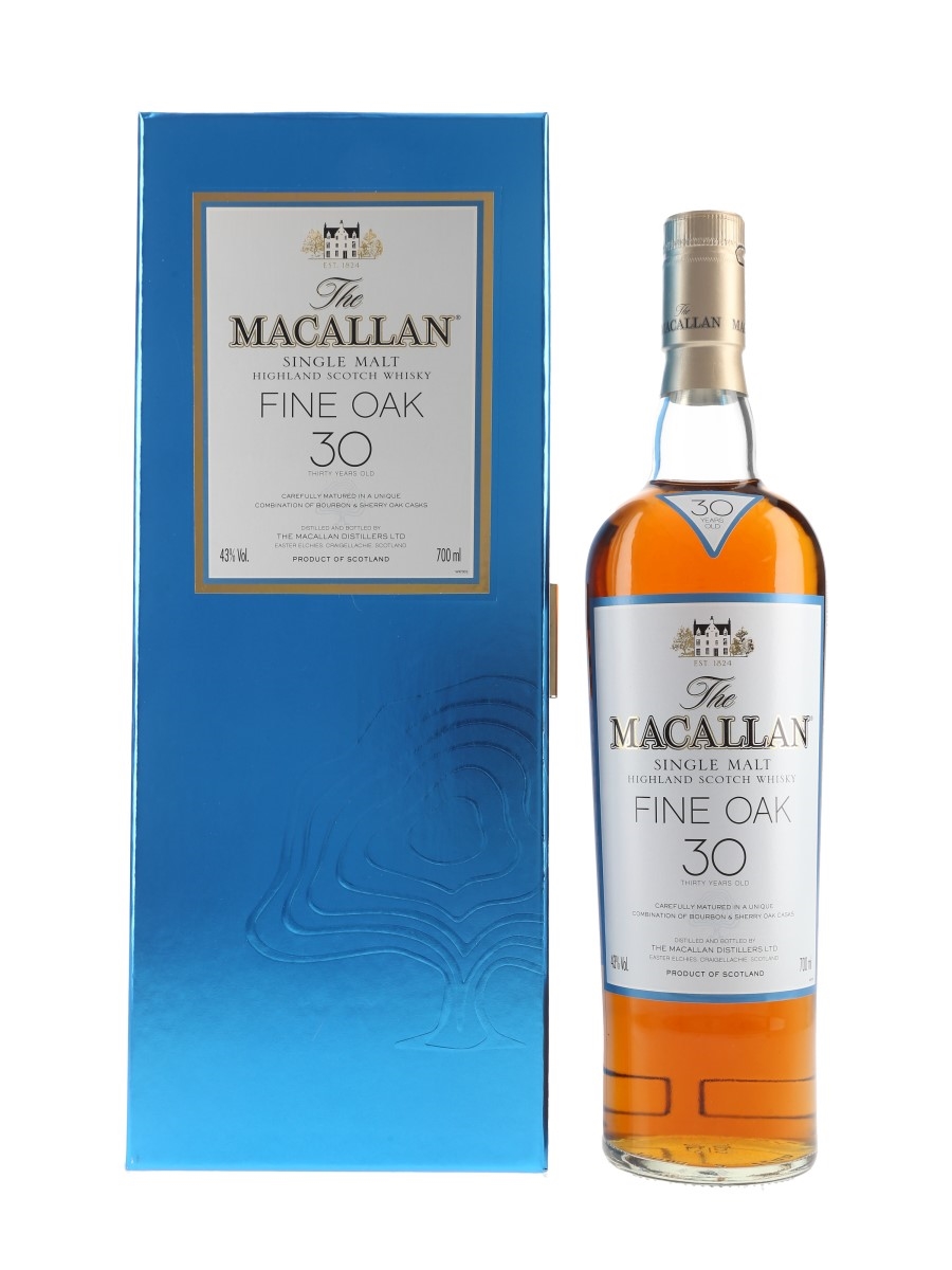 Macallan 30 Year Old Fine Oak Lot 75382 Buy Sell Spirits Online