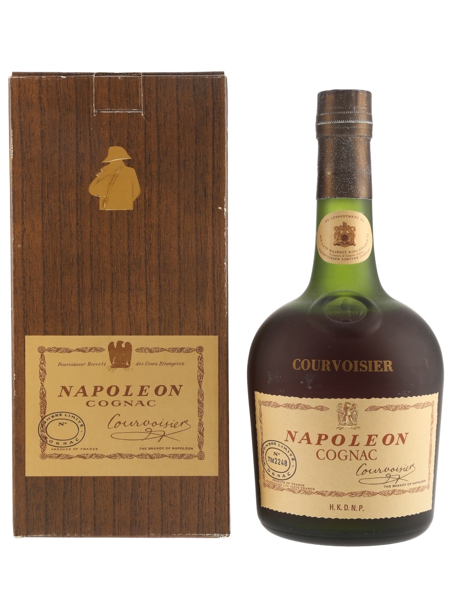 Courvoisier Napoleon Bottled 1970s - Numbered Bottle 70cl