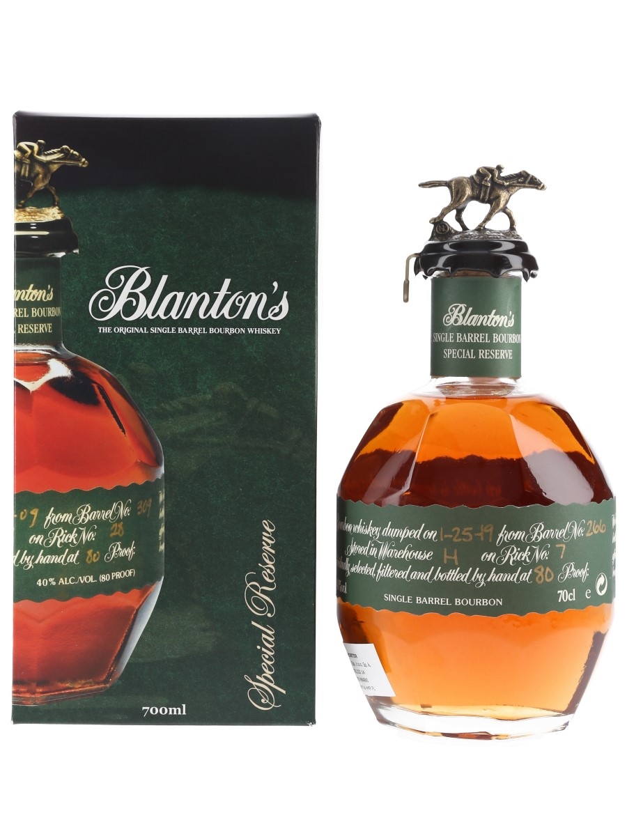 blanton's special reserve single barrel kentucky straight bourbon