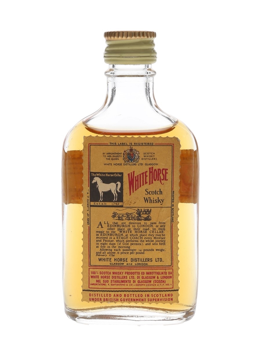 White Horse Bottled 1960s - Soffiantino 4cl / 43%