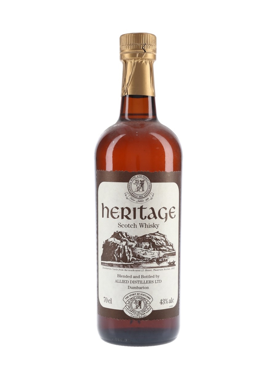 Heritage Scotch Whisky Spirit Of Scotland Trophy Allied Distillers - 500 Years Of Scotch Whisky 70cl / 43%