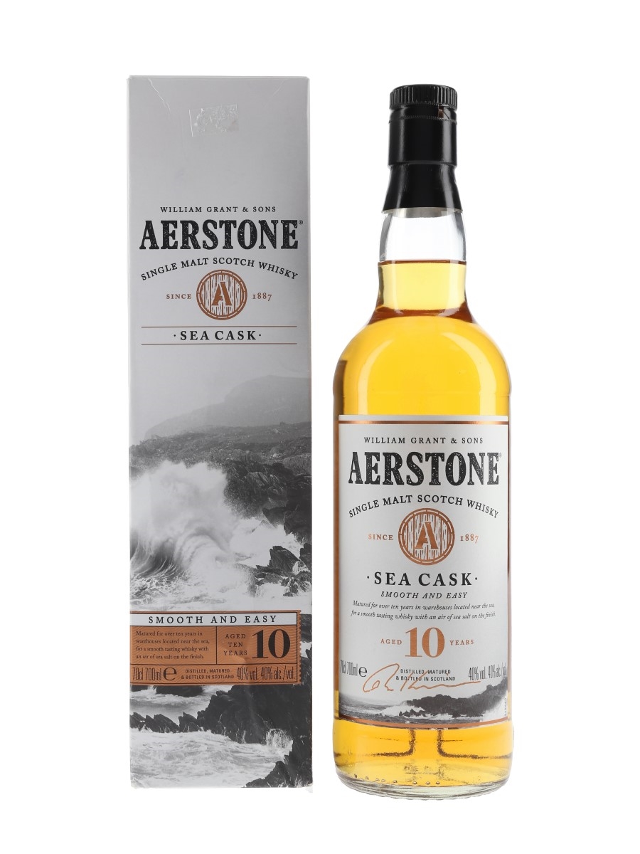 Aerstone 10 Year Old Sea Cask William Grant & Sons 70cl / 40%
