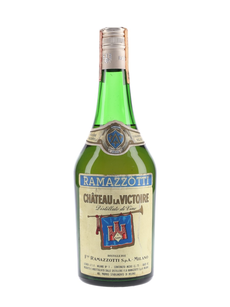 Ramazzotti Chateau La Victoire Brandy Bottled 1970s 75cl / 42%