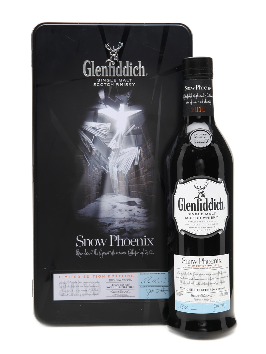 Glenfiddich Snow Phoenix Bottled 2010 70cl