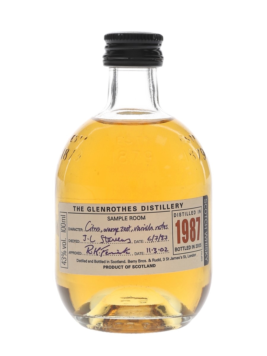 Glenrothes 1987 Bottled 2005 10cl / 43%