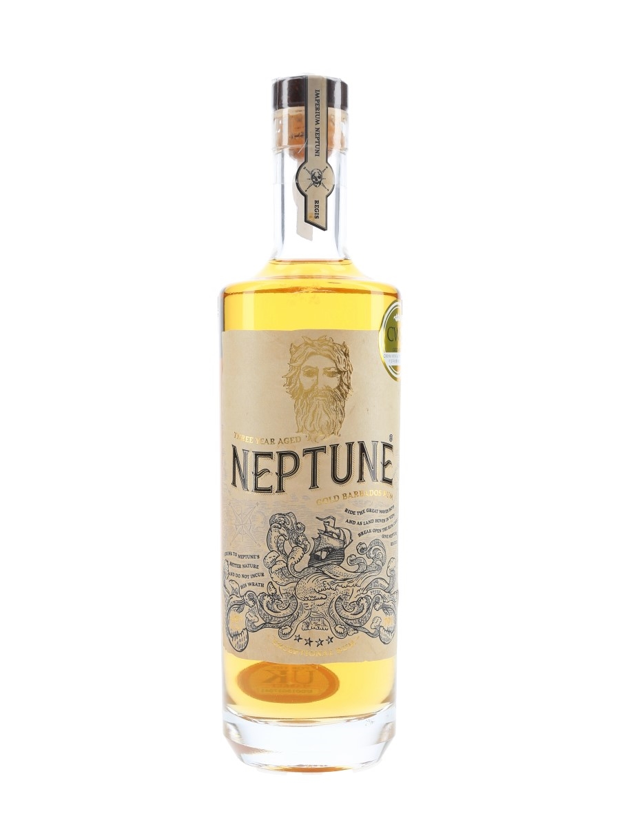 Neptune 3 Year Old Gold Barbados Rum Foursquare Distillery 70cl / 40%
