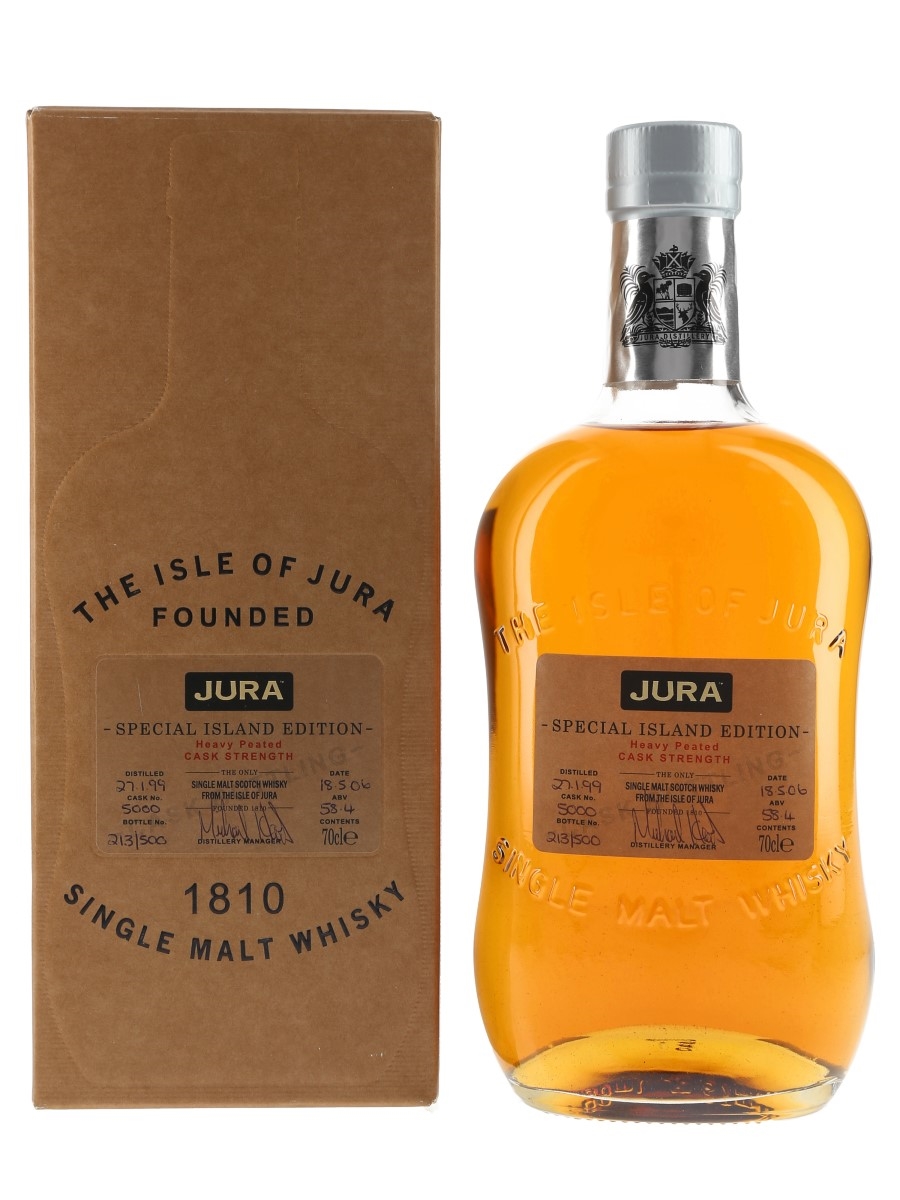 Jura 1999 Heavily Peated Lot 76513 Buy/Sell Island Whisky Online