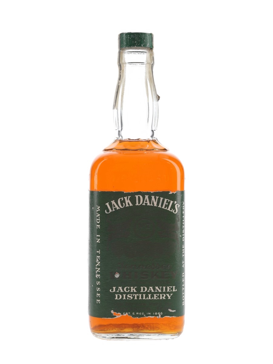 Jack Daniel's No.7 Green Label Bottled 1970s 75.7cl / 45%