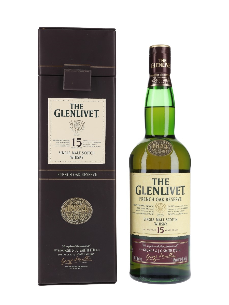 Glenlivet 15 Year Old French Oak Reserve Bottled 2007 70cl / 40%