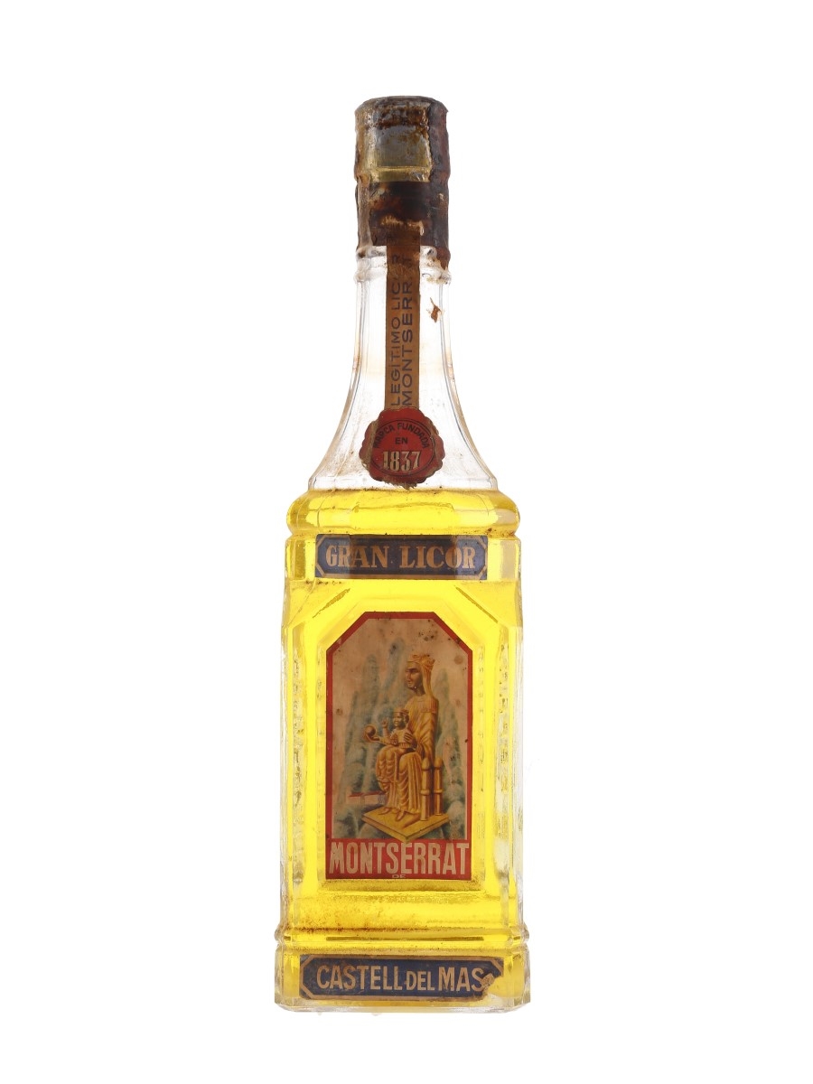 Montserrat De Castell Del Mas Bottled 1960s 75cl