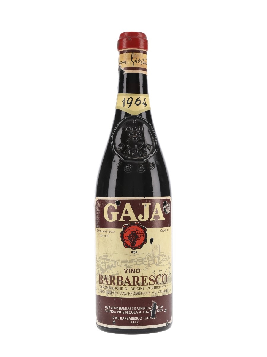 Gaja Barbaresco 1964  70cl / 13%