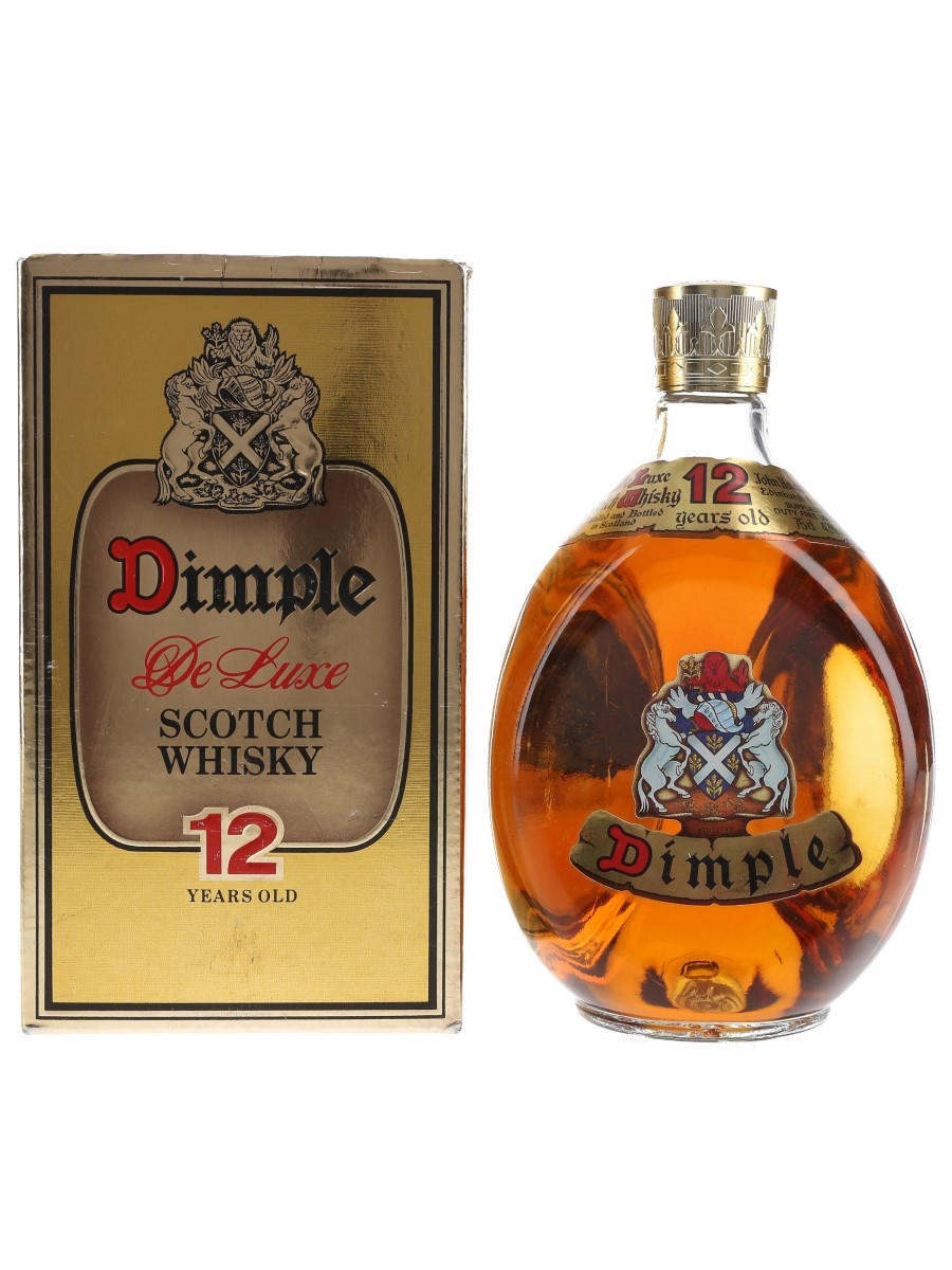 Haig's Dimple 12 Year Old De Luxe Bottled 1980s 75cl / 43%