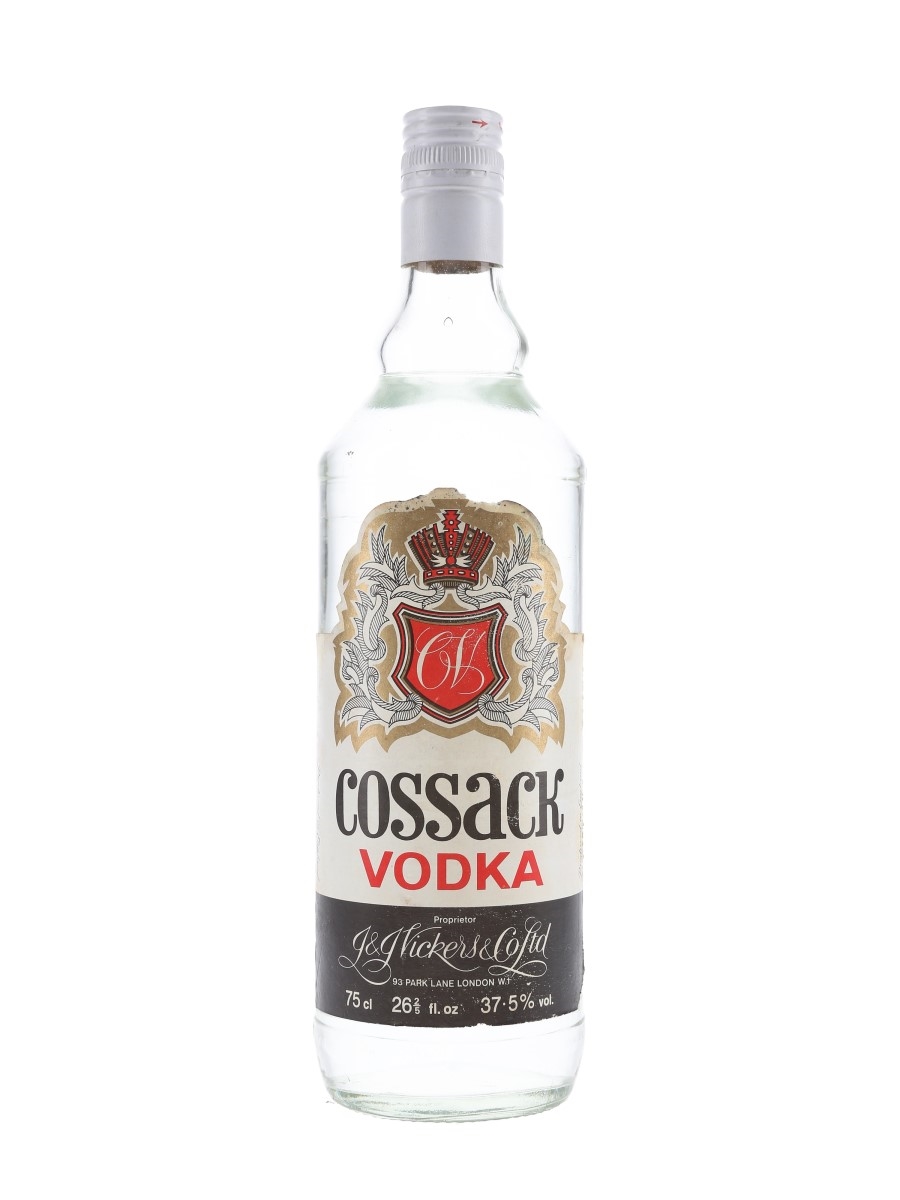 Cossack Vodka Bottled 1970s-1980s 75cl / 37.5%