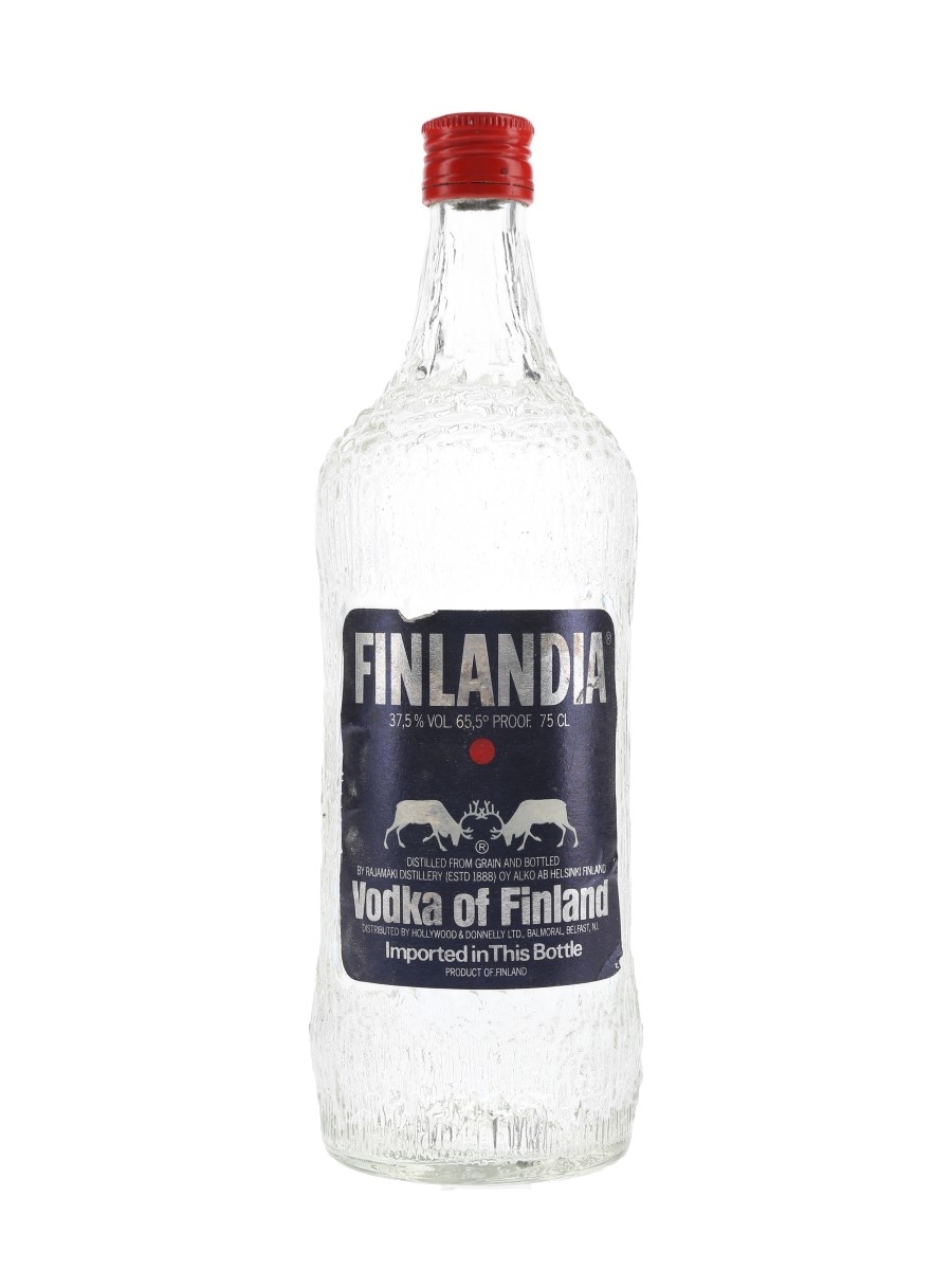 Finlandia Vodka Bottled 1970s-1980s 75cl / 37.5%
